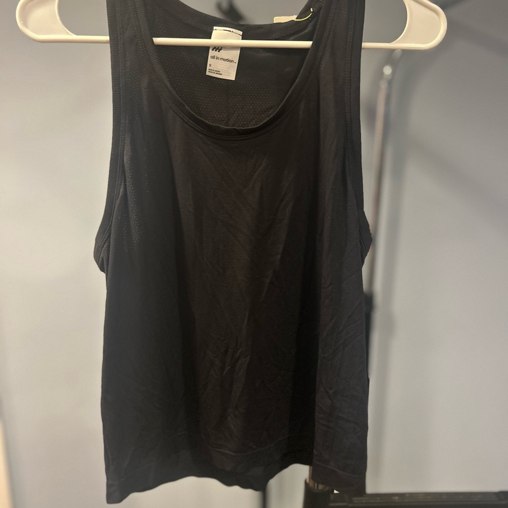 All In Motion Women's Black Tank Top